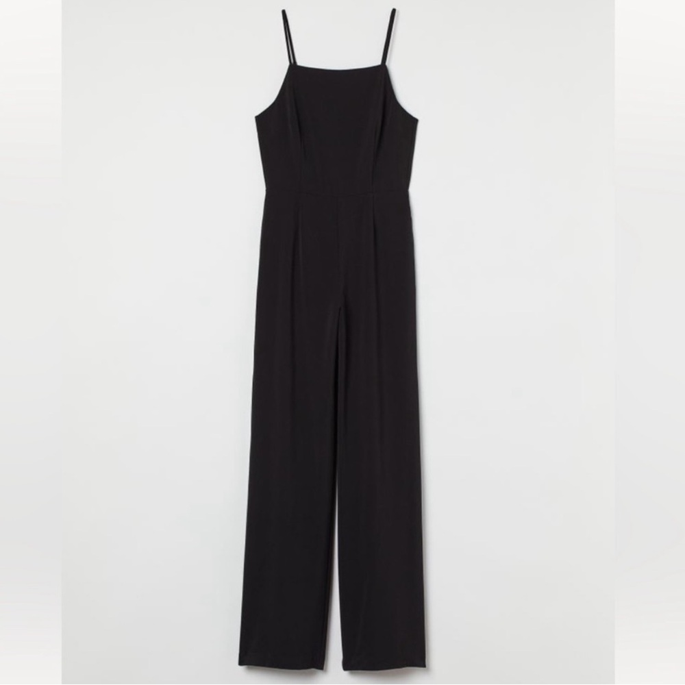 H&M Sleek Black Jumpsuit